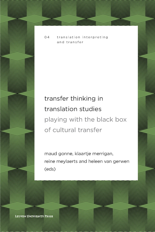 Front cover_Transfer Thinking In Translation Studies