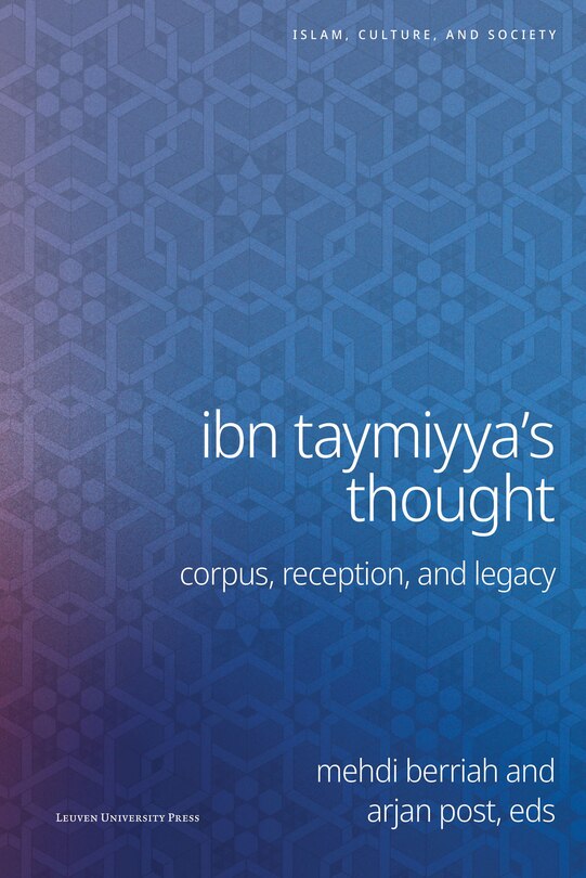 Front cover_Ibn Taymiyya's Thought