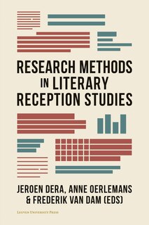 Couverture_Research Methods in Literary Reception Studies
