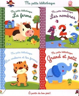 Ma petite bibliothèque - Contraires/Couleurs/Nombres/Ferme