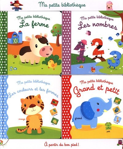 Ma petite bibliothèque - Contraires/Couleurs/Nombres/Ferme