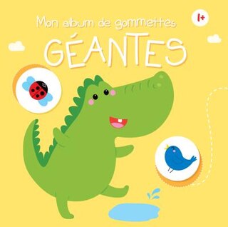 Mon album de gommettes géantes: 1+