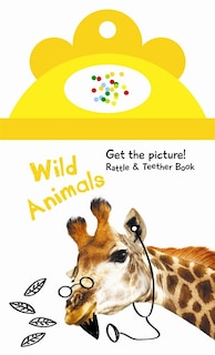 Baby Rattle Photo Book: Wild Animals: Rattle & Teether Book