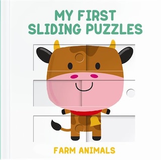 Front cover_My First Sliding Puzzles: Farm Animals