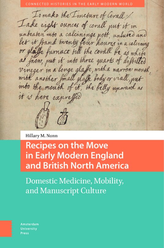 Front cover_Recipes on the Move in Early Modern England and British North America