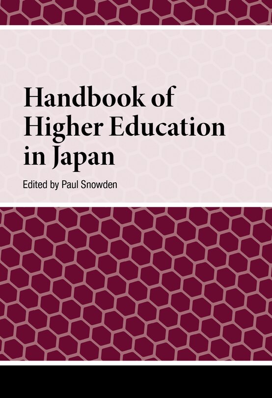 Front cover_Handbook Of Higher Education In Japan