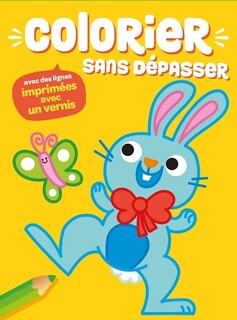 Front cover_Colorier sans dépasser : le lapin