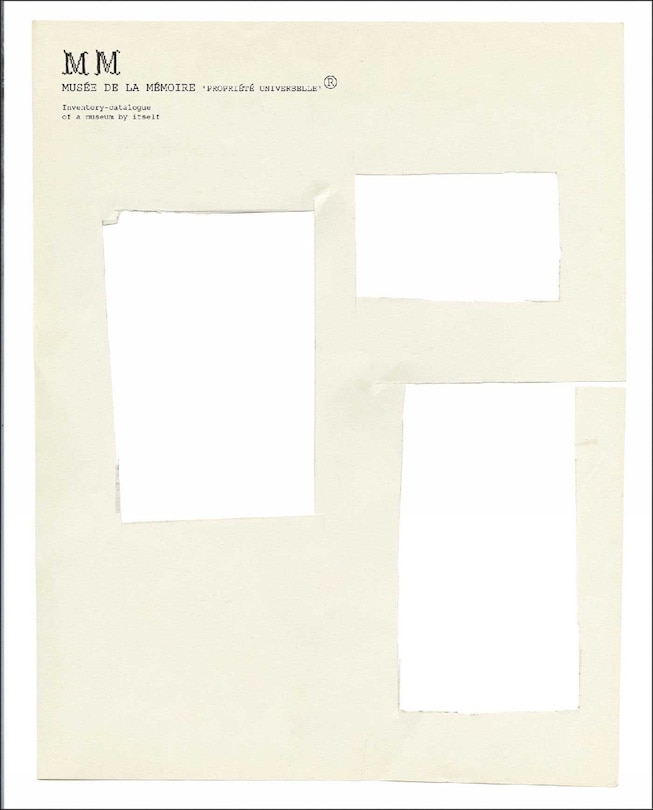 Front cover_Musée de la Mémoire 'PROPRIÉTÉ UNIVERSELLE' ®