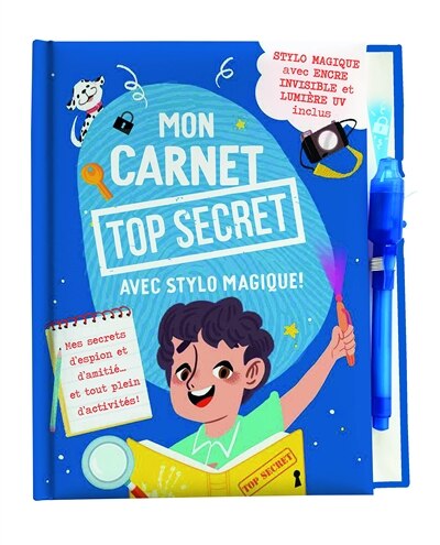 Front cover_Mon carnet top secret