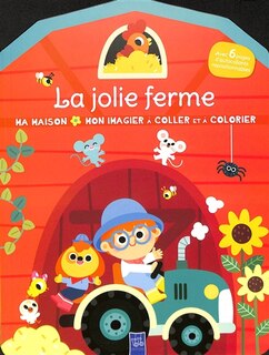 Front cover_La jolie ferme : avec 6 pages d'autocollants repositionnables
