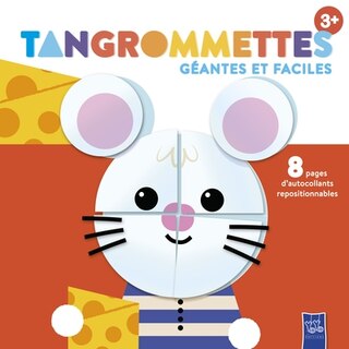 Tangrommettes géantes et faciles 3+: la souris