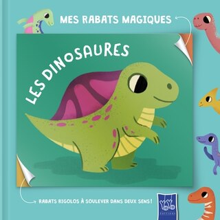 Front cover_Les dinosaures : rabats rigolos à soulever dans deux sens !