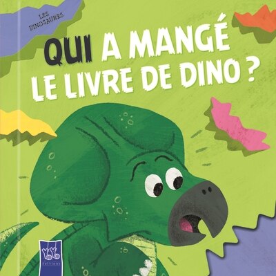 Couverture_Qui a mangé le livre de dino ? : les dinosaures