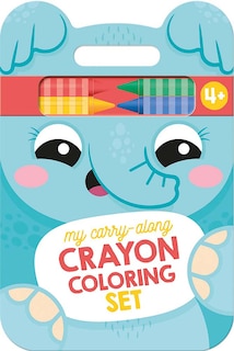 Couverture_My Carry-Along Crayon Coloring Set: Elephant & Friends (Ages 4+)