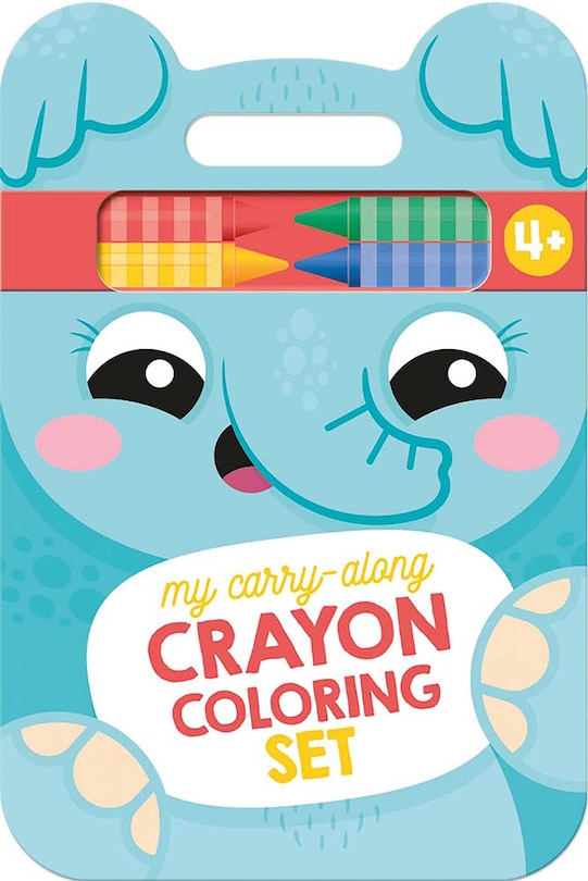 Couverture_My Carry-Along Crayon Coloring Set: Elephant & Friends (Ages 4+)