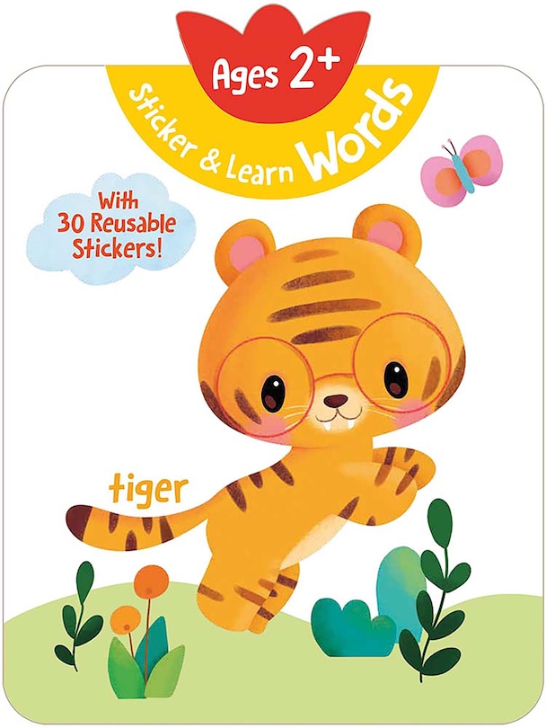 Front cover_Sticker & Learn Words (Ages 2+)