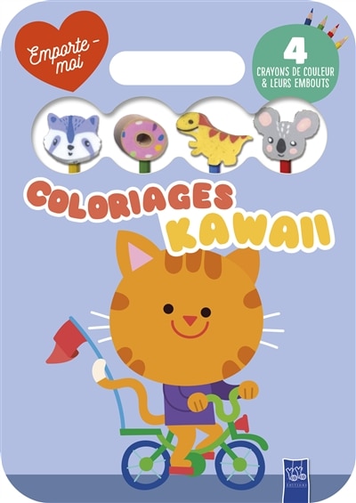 Couverture_Coloriages kawaii