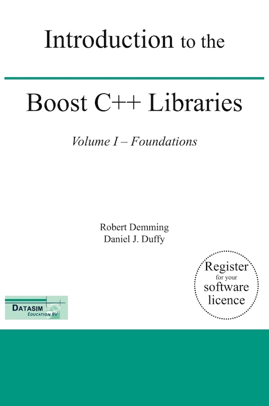 Front cover_Introduction to the Boost C++ Libraries; Volume I - Foundations