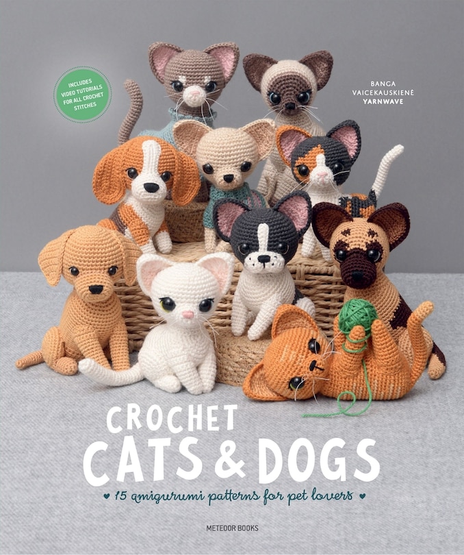 Front cover_Crochet Cats & Dogs