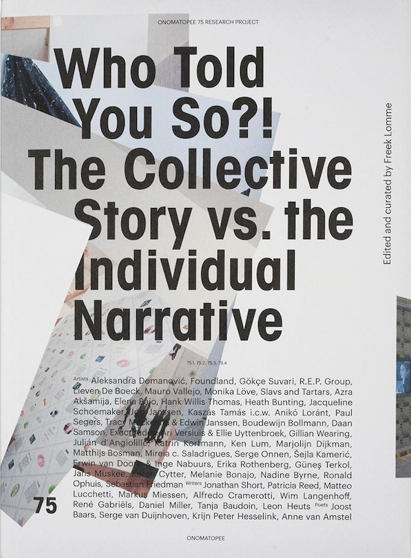 Front cover_Who Told You So?!