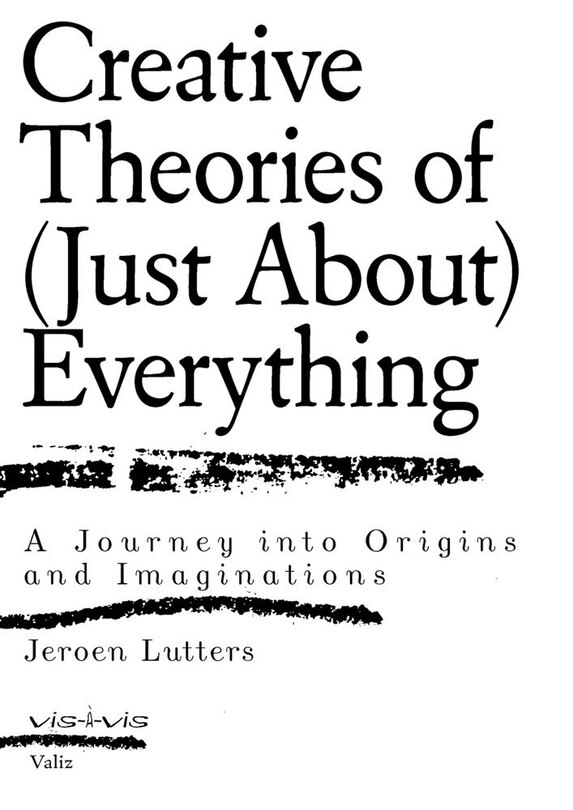 Couverture_Creative Theories Of (just About) Everything