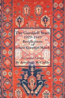 Couverture_The Gurdjieff Years 1929-1949
