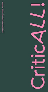 Front cover_Criticall!