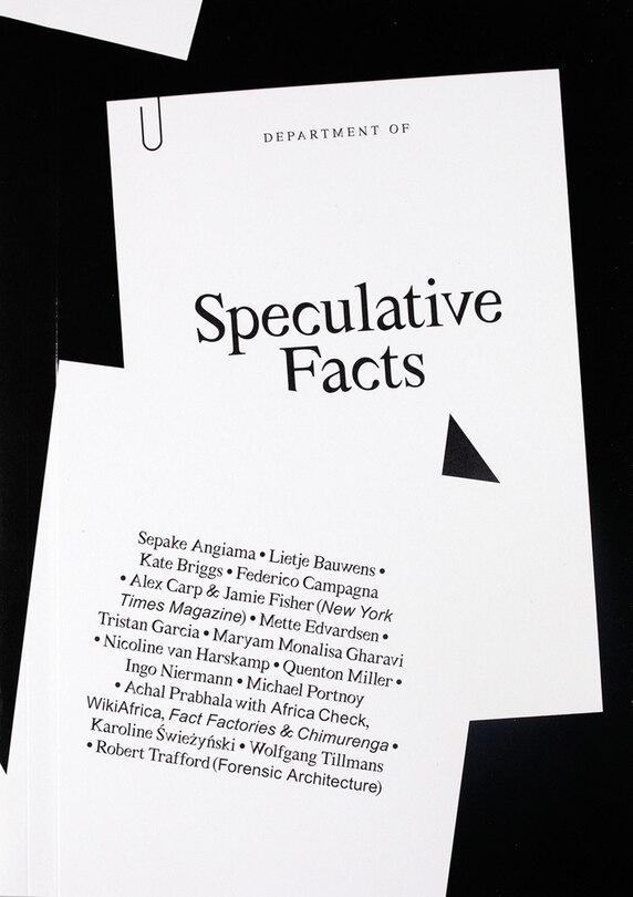 Front cover_Speculative Facts