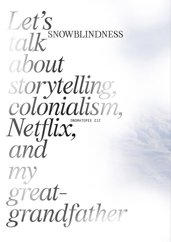 Front cover_Snowblindness