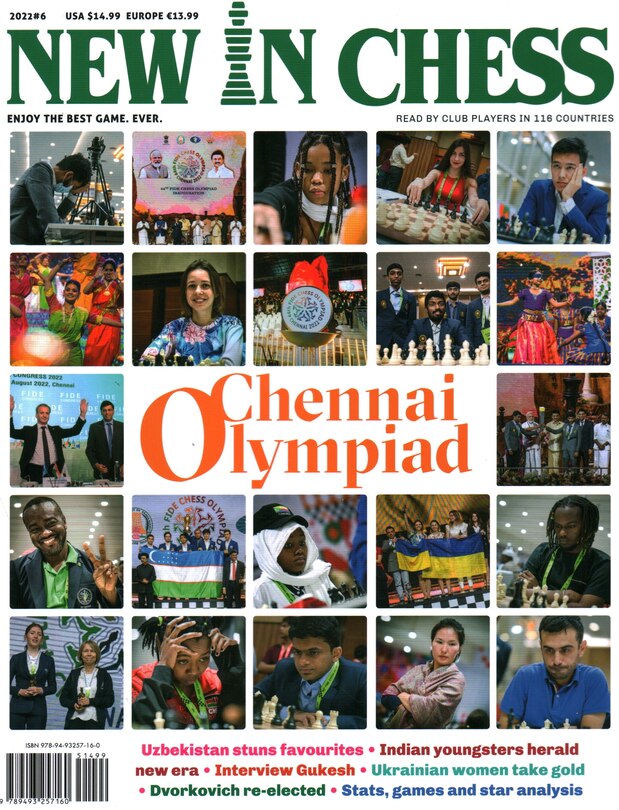 Couverture_New In Chess Magazine 2022/6