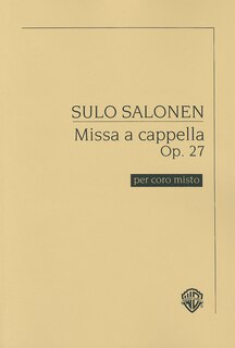 Couverture_Missa a cappella, Op. 27