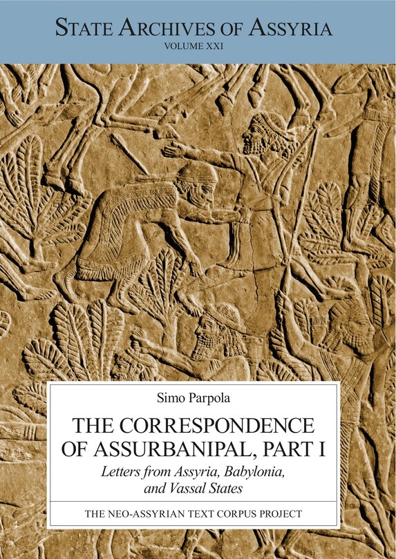 Front cover_The Correspondence of Assurbanipal, Part I