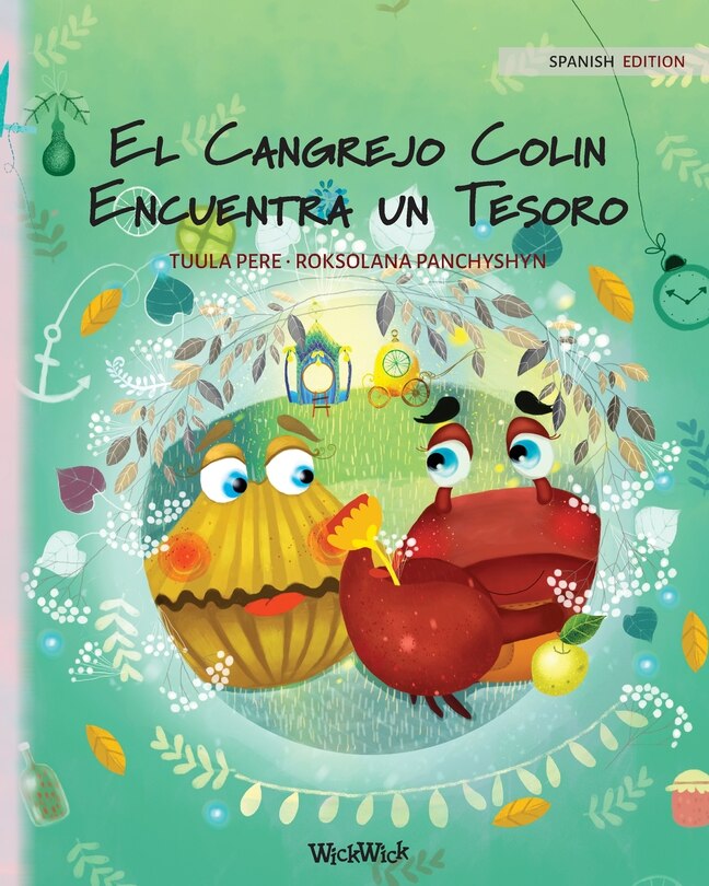 Front cover_El Cangrejo Colin Encuentra Un Tesoro