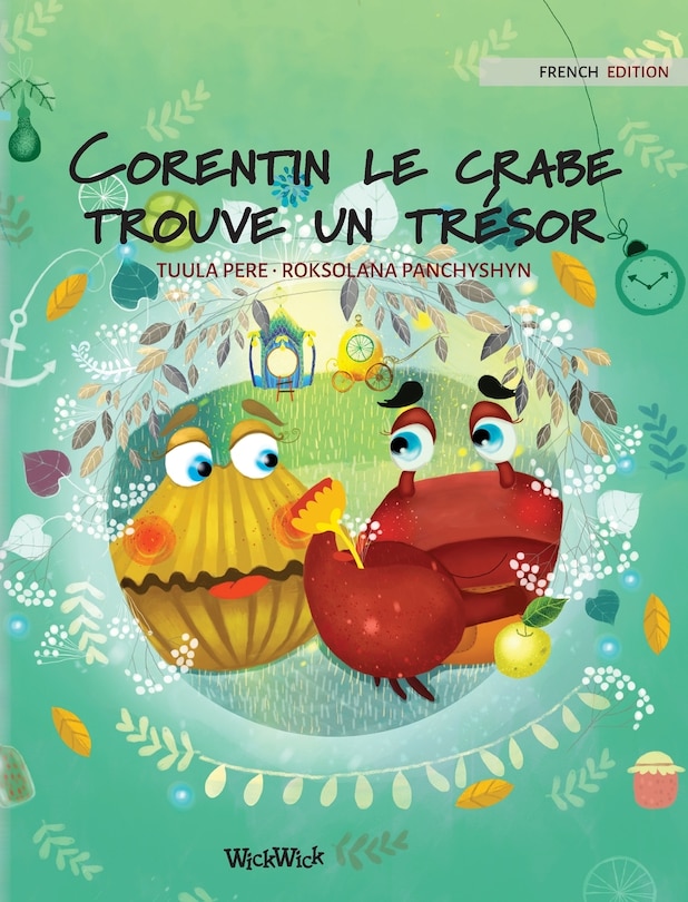 Couverture_Corentin le crabe trouve un trésor