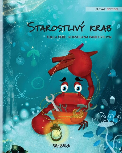 Front cover_Starostlivý krab (Slovak Edition of The Caring Crab)