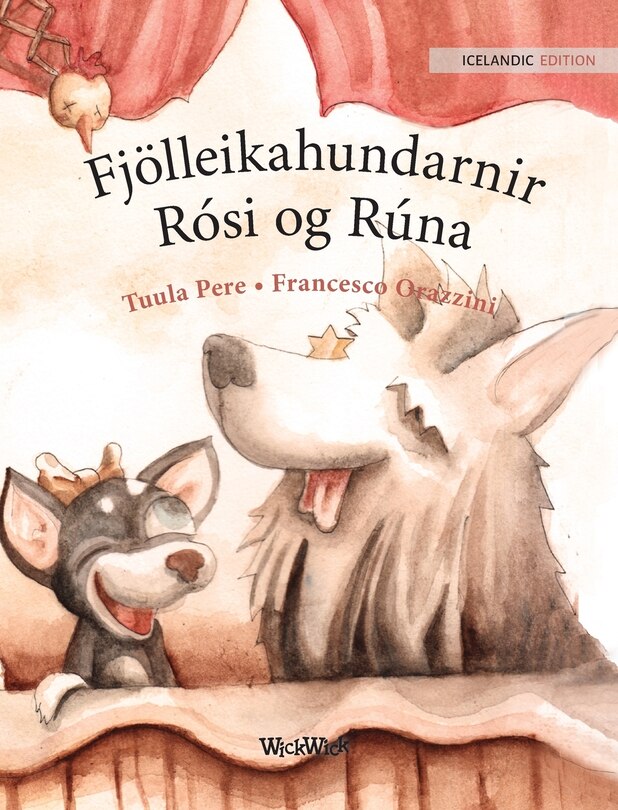 Couverture_Fjölleikahundarnir Rósi og Rúna