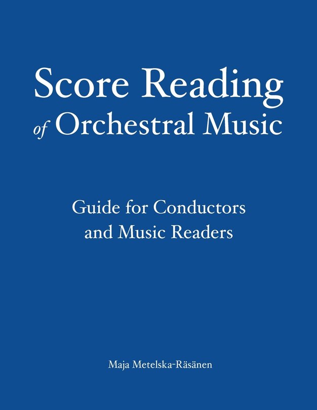 Front cover_Score Reading of Orchestral Music