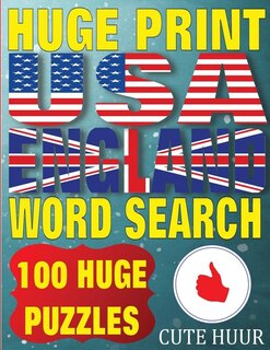 Couverture_Huge Print USA & England Word Search