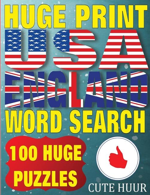 Couverture_Huge Print USA & England Word Search