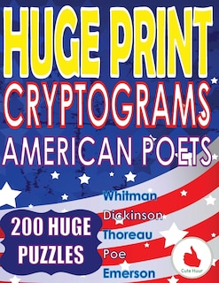 Couverture_Huge Print Cryptograms - American Poets