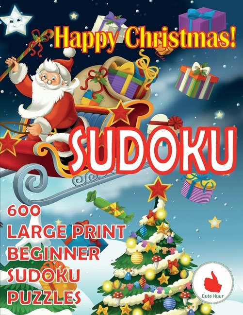Front cover_Happy Christmas Sudoku