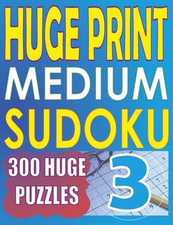 Front cover_Huge Print Medium Sudoku 3
