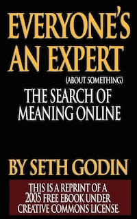 Front cover_Everyone is an Expert