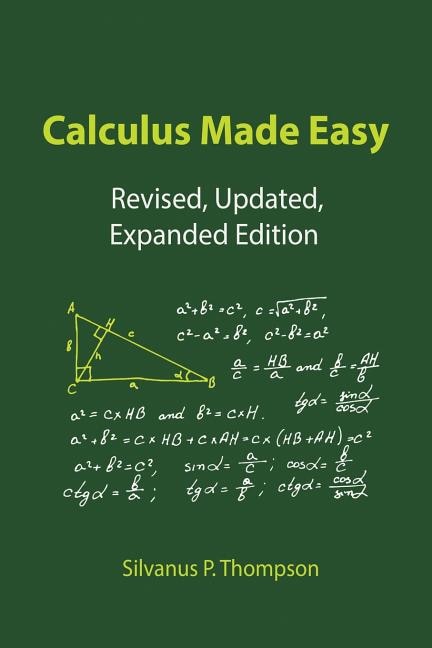 Calculus Made Easy