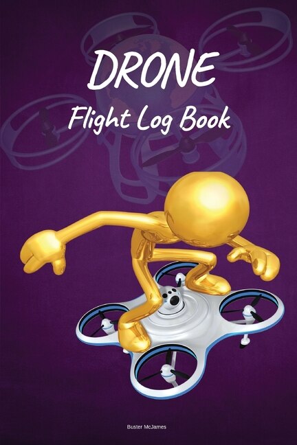 Couverture_Drone Flight Log Book