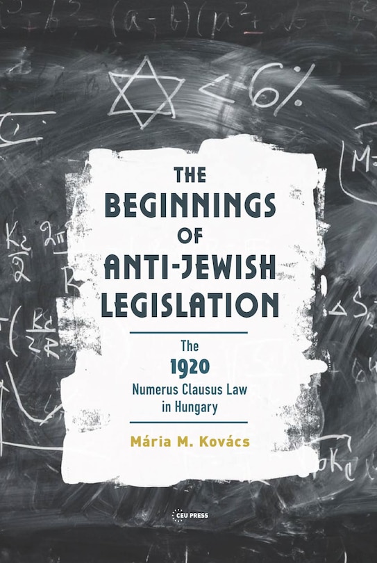 Front cover_The Beginnings of Anti-Jewish Legislation