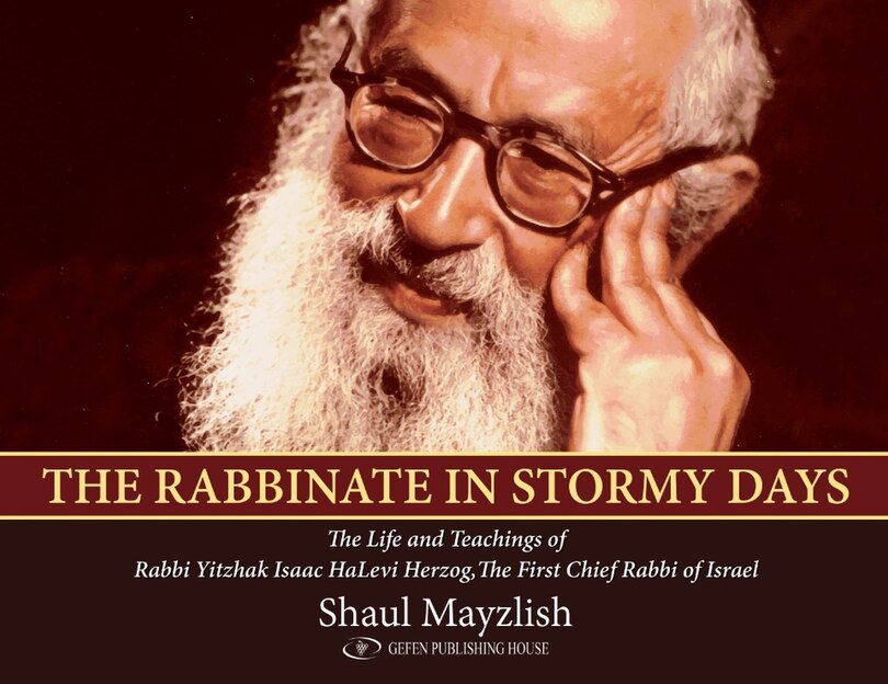 Front cover_The Rabbinate in Stormy Days