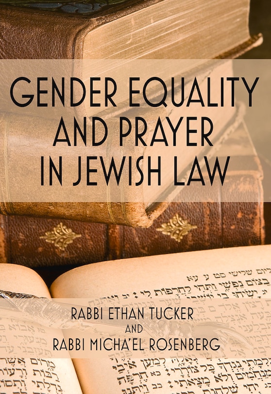 Couverture_Gender Equality And Prayer In Jewish Law