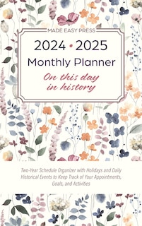 Front cover_2024-2025 Monthly Planner - On This Day in History