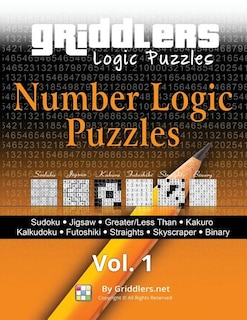 Front cover_Griddlers - Number Logic Puzzles